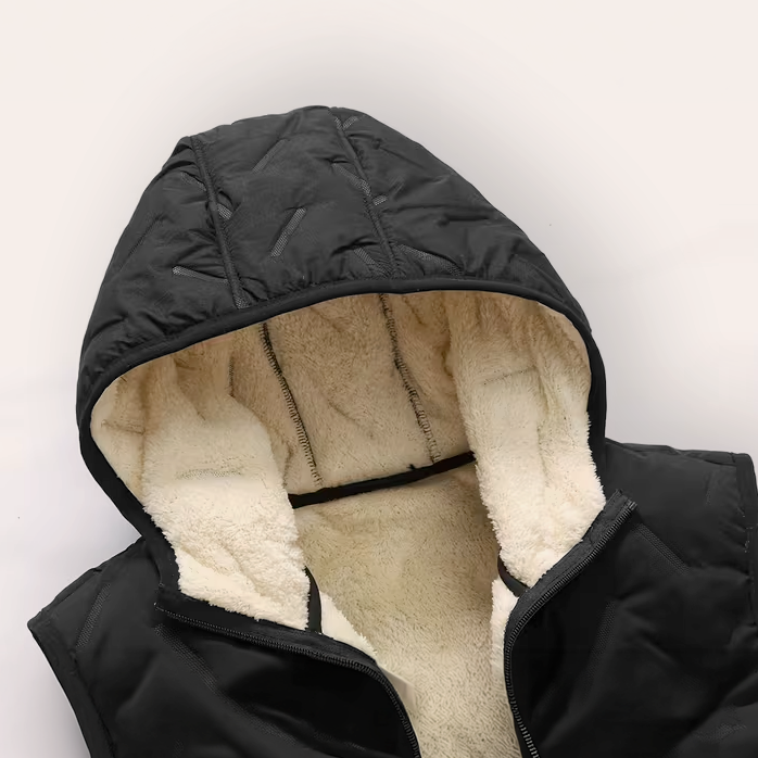 Colete Térmico Confort Size Premium - Fleece Quentinho com Zíper