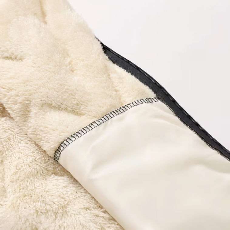 Colete Térmico Confort Size Premium - Fleece Quentinho com Zíper