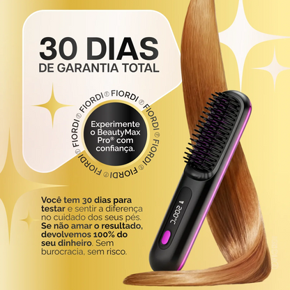 Escova Alisadora Portátil - BeautyMax Pro®