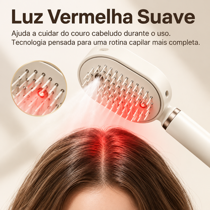 Escova Massageadora Elétrica 3 em 1