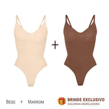 Body Modelador - Up Shaper - Compre 1 Leve 2 + Brinde Calcinha Modeladora