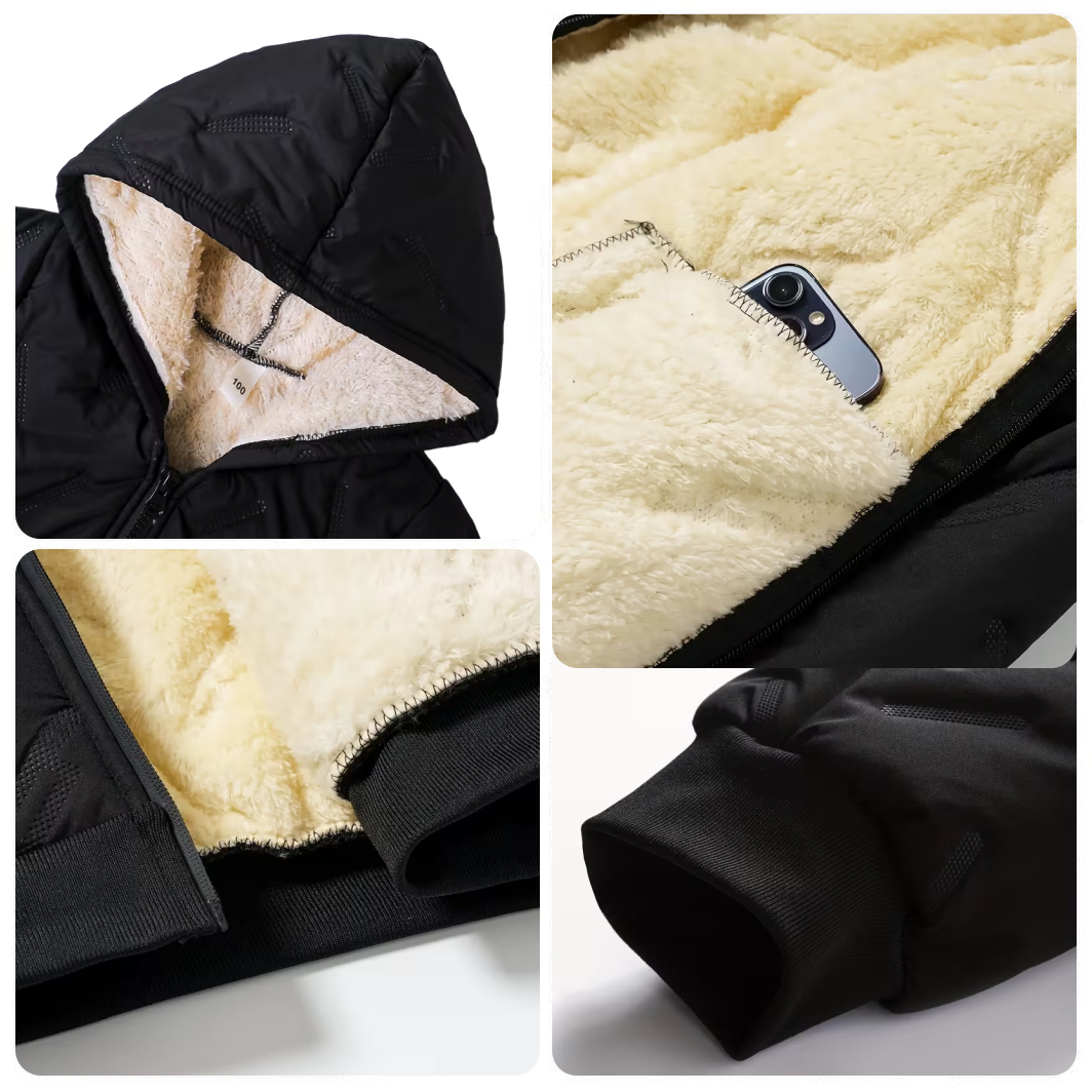 Conjunto Térmico Impermeável Confort Size Premium - com Forro de Lã | + Meia Térmica de Brinde