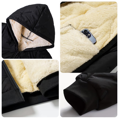 Conjunto Térmico Impermeável Confort Size Premium - com Forro de Lã | + Meia Térmica de Brinde