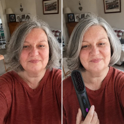 Escova Alisadora Portátil - BeautyMax Pro®
